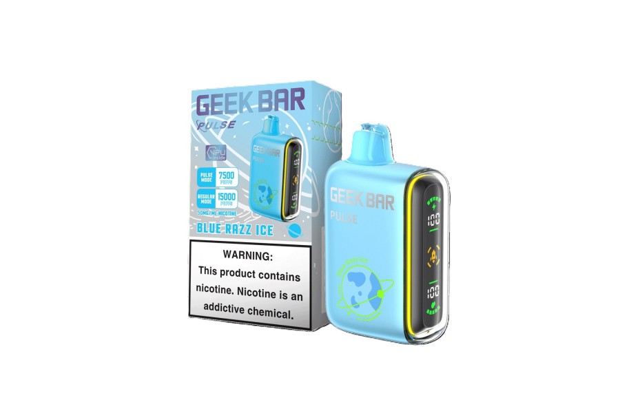 GeekBar Blue Razz Ice - Pulse 15000 GeekBar Blue Razz Ice - Pulse 15000
