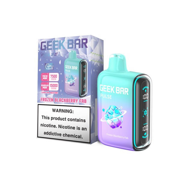 GeekBar Frozen Blackberry Fab - Pulse 15000 GeekBar Frozen Blackberry Fab - Pulse 15000