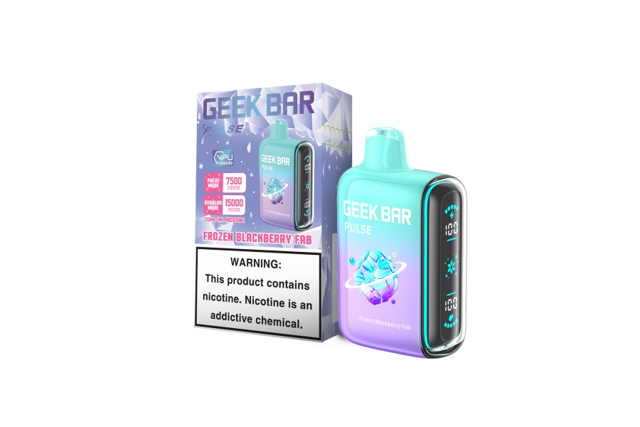 GeekBar Frozen Blackberry Fab - Pulse 15000 GeekBar Frozen Blackberry Fab - Pulse 15000