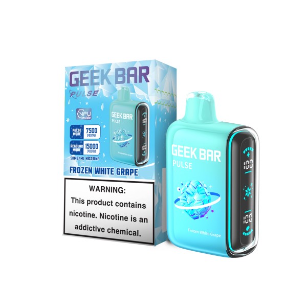GeekBar Frozen White Grape - Pulse 15000