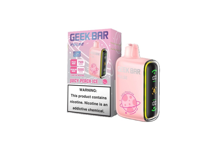 GeekBar Juicy Peach Ice - Pulse 15000 GeekBar Juicy Peach Ice - Pulse 15000