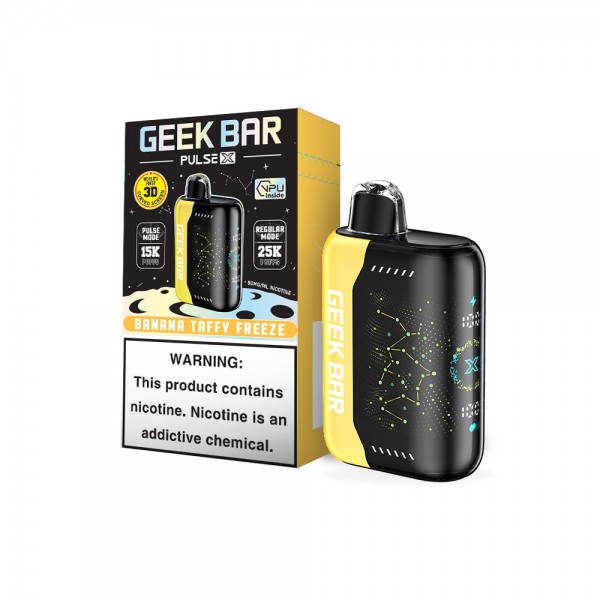 GeekBar Banana Taffy Freeze Pulse X 25000 GeekBar Banana Taffy Freeze Pulse X 25000
