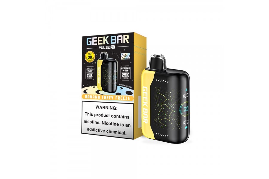 GeekBar Banana Taffy Freeze Pulse X 25000 GeekBar Banana Taffy Freeze Pulse X 25000