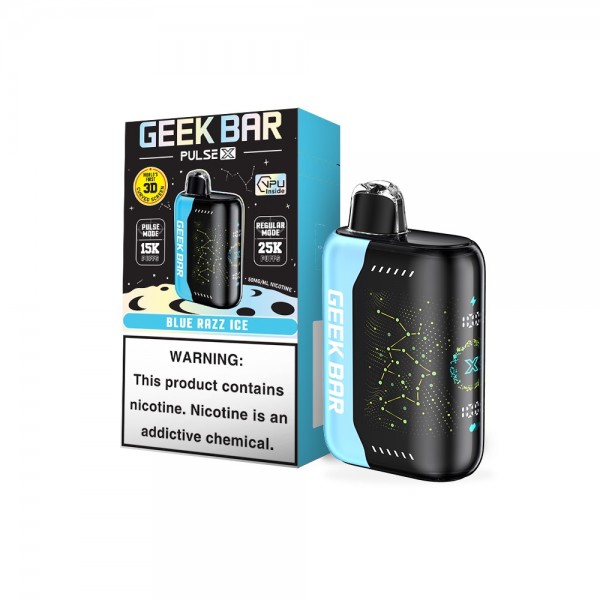 GeekBar Blue Razz Ice Pulse X 25000 GeekBar Blue Razz Ice Pulse X 25000