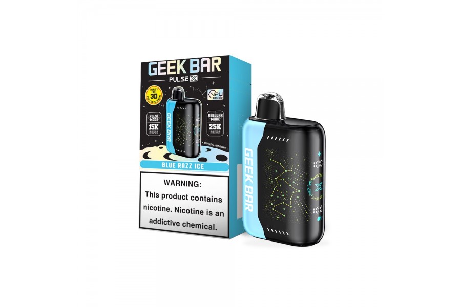 GeekBar Blue Razz Ice Pulse X 25000 GeekBar Blue Razz Ice Pulse X 25000