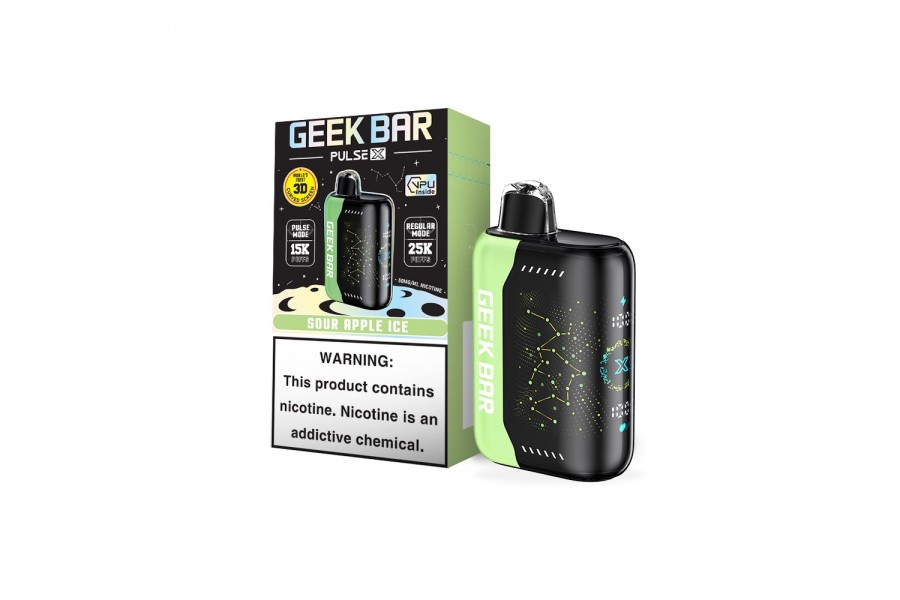 GeekBar Sour Apple Ice Pulse X 25000 GeekBar Sour Apple Ice Pulse X 25000