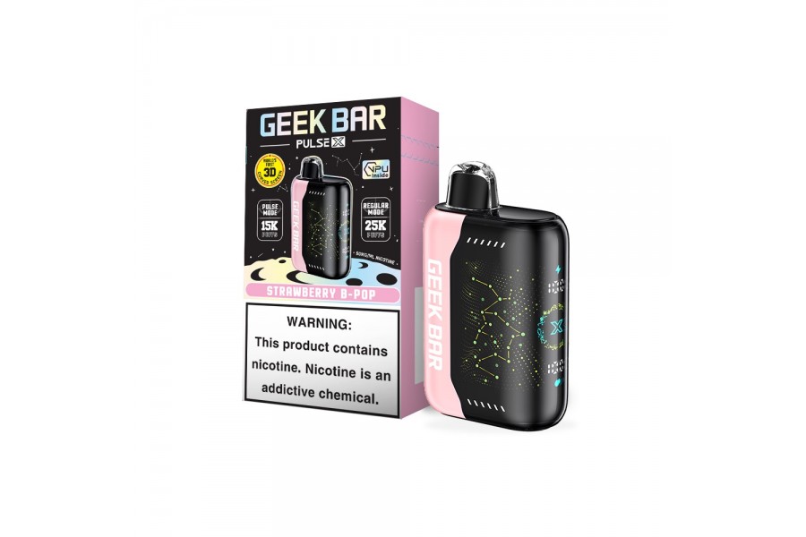 GeekBar Strawberry B-POP Pulse X 25000 GeekBar Strawberry B-POP Pulse X 25000