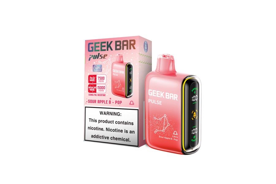 GeekBar Sour Apple B-PoP - Pulse 15000 GeekBar Sour Apple B-PoP - Pulse 15000