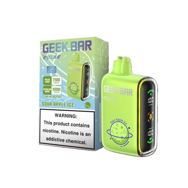 GeekBar Sour Apple Ice - Pulse 15000 GeekBar Sour Apple Ice - Pulse 15000