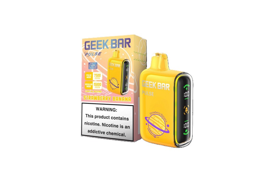 GeekBar Strawberry Banana - Pulse 15000 GeekBar Strawberry Banana - Pulse 15000