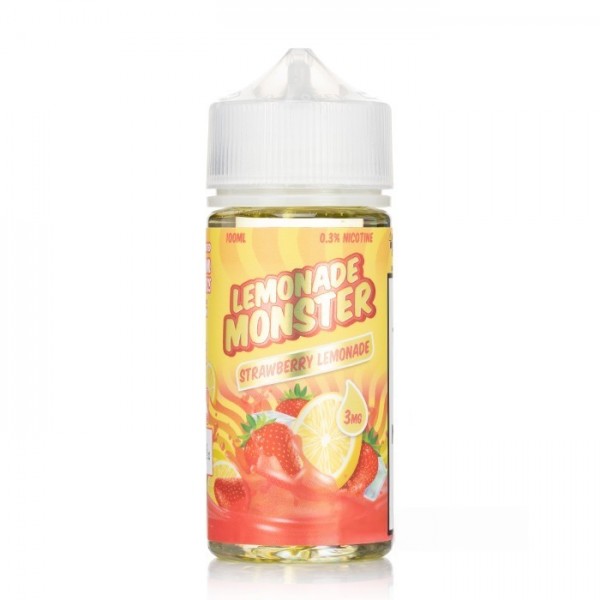 Jam Monster - Lemonade Monster Strawberry Lemonade 100ML (Çilekli Limonata) Jam Monster - Lemonade Monster Strawberry Lemonade 100ML (Çilekli Limonata)