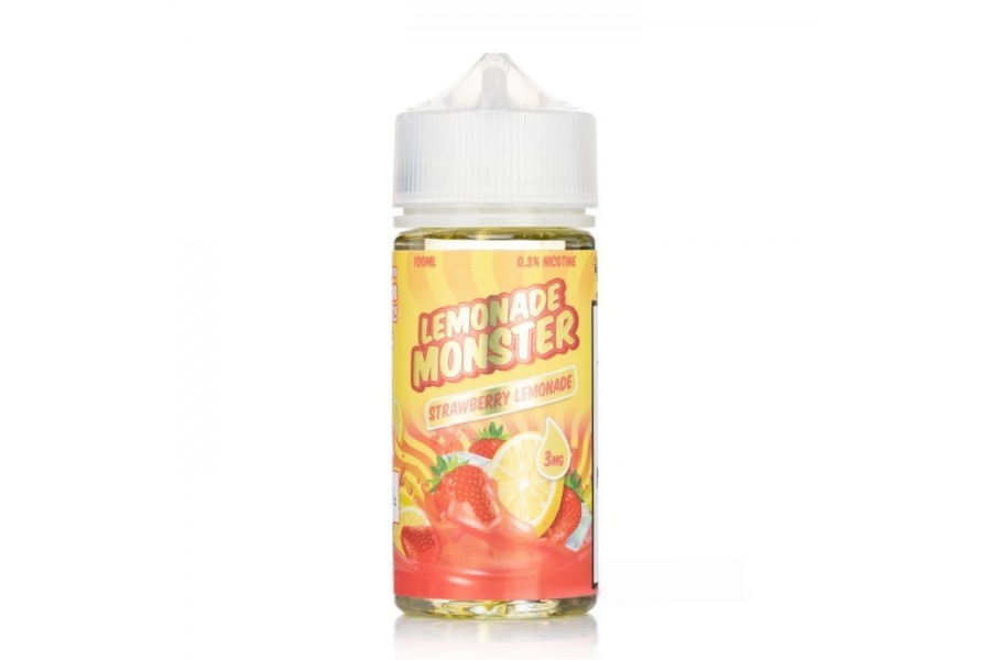 Jam Monster - Lemonade Monster Strawberry Lemonade 100ML (Çilekli Limonata) Jam Monster - Lemonade Monster Strawberry Lemonade 100ML (Çilekli Limonata)