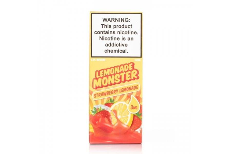 Jam Monster - Lemonade Monster Strawberry Lemonade 100ML (Çilekli Limonata) Jam Monster - Lemonade Monster Strawberry Lemonade 100ML (Çilekli Limonata)