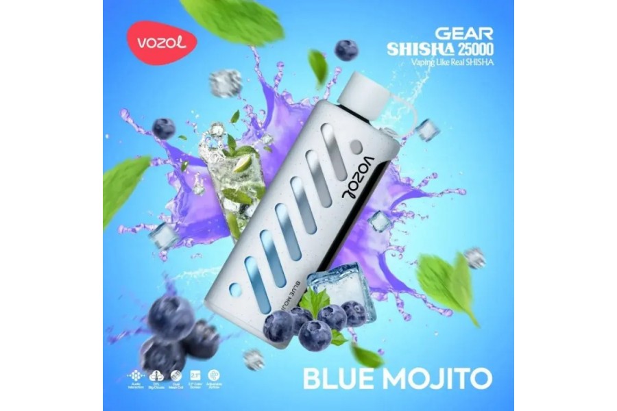VOZOL Blue Mojito GEAR 25000 VOZOL Blue Mojito GEAR 25000