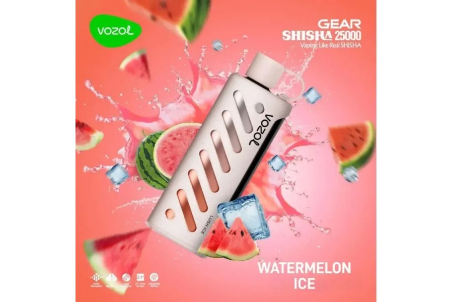 VOZOL Watermelon Ice GEAR 25000 VOZOL Watermelon Ice GEAR 25000