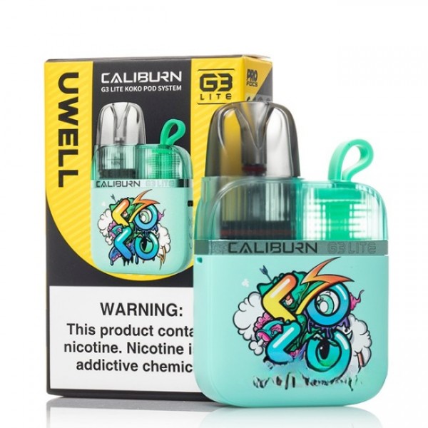 Uwell Caliburn G3 Lite KOKO 25W Pod Kit Uwell Caliburn G3 Lite KOKO 25W Pod Kit