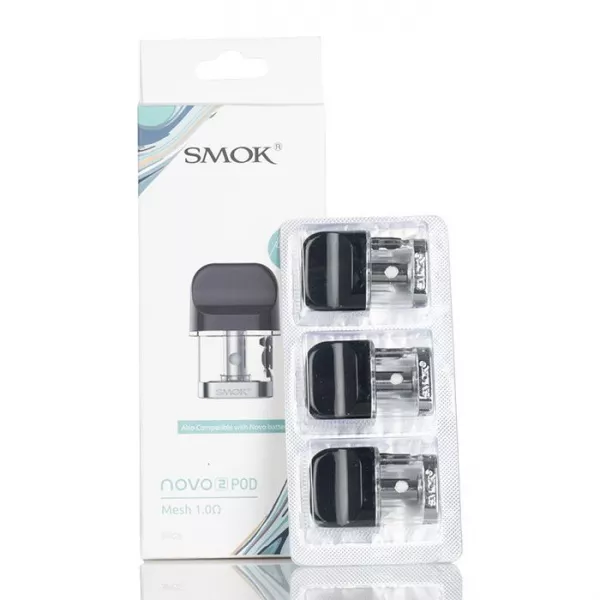 SMOK NOVO 2 Pod Yedek Kartuş (3 Adet) SMOK NOVO 2 Pod Yedek Kartuş (3 Adet)